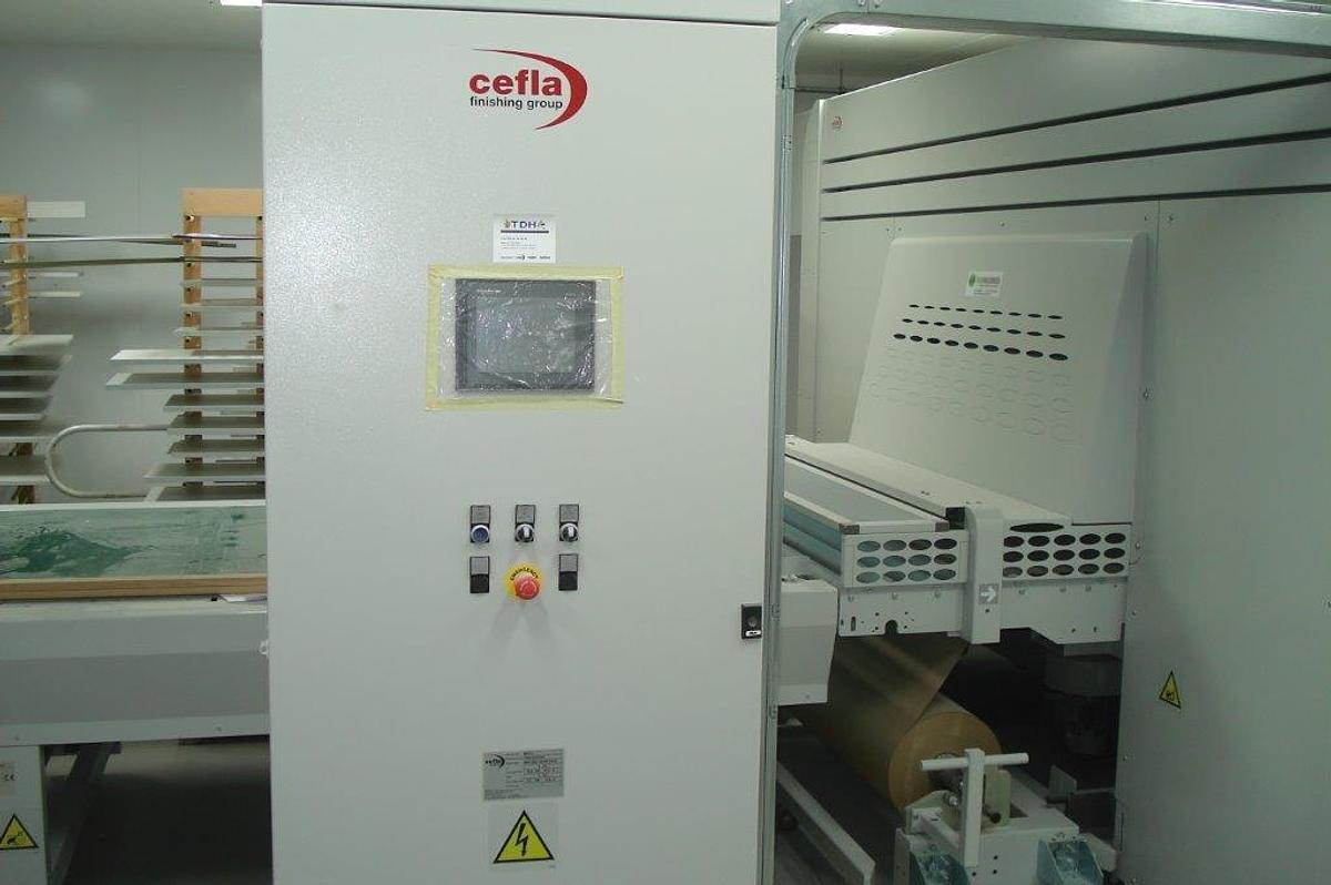 Used Spraying machine CEFLA FINISHING MITO K - Paper tape