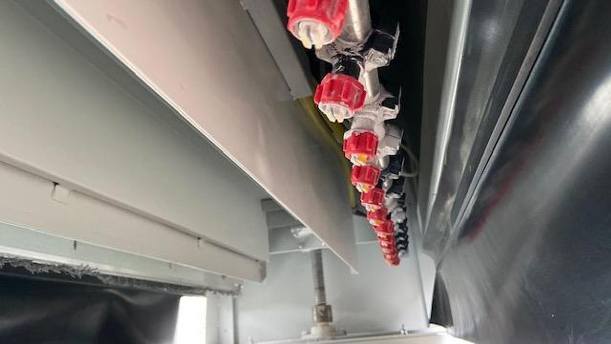 Used Entstaubung Cefla mit Gurtbandtransport