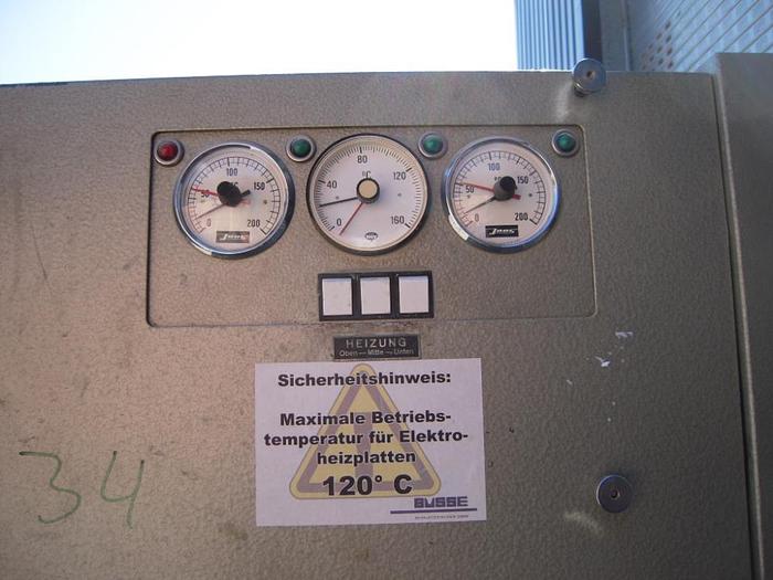 Gebraucht Furnierpresse JOOS, HP-80,  2500 x 1250 mm