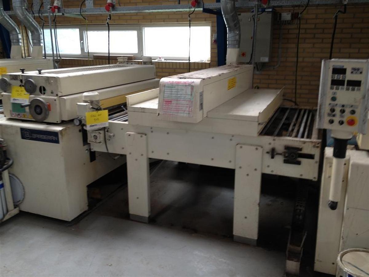 Used UV dryer Barberan HOK 14/1 + 14/2