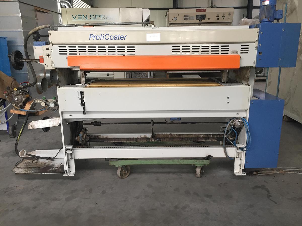 Used Hymmen ELX-S / PFC - SP roller coating machine