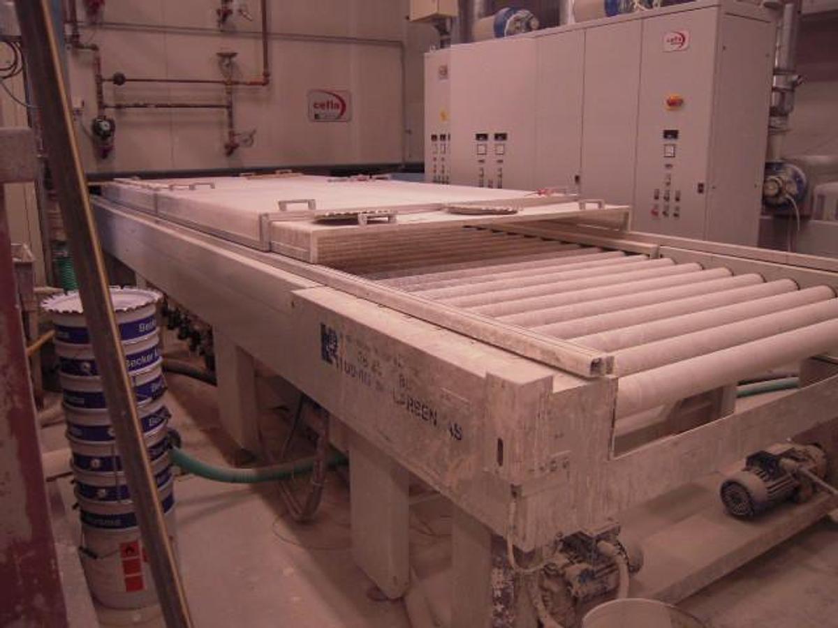 Gebraucht Rollentransport (Chargenrollenbahn) Cefla 5400 mm