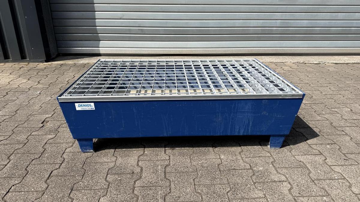 Gebraucht Auffangwanne Denios 205 Liter,  mit Gitterrosten