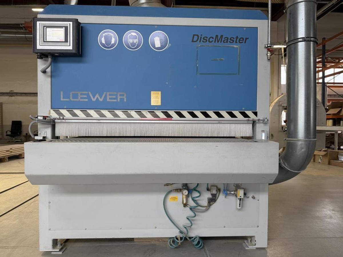 Gebraucht Bürstenschleifmaschine LÖWER DiscMaster 3DBB Touch