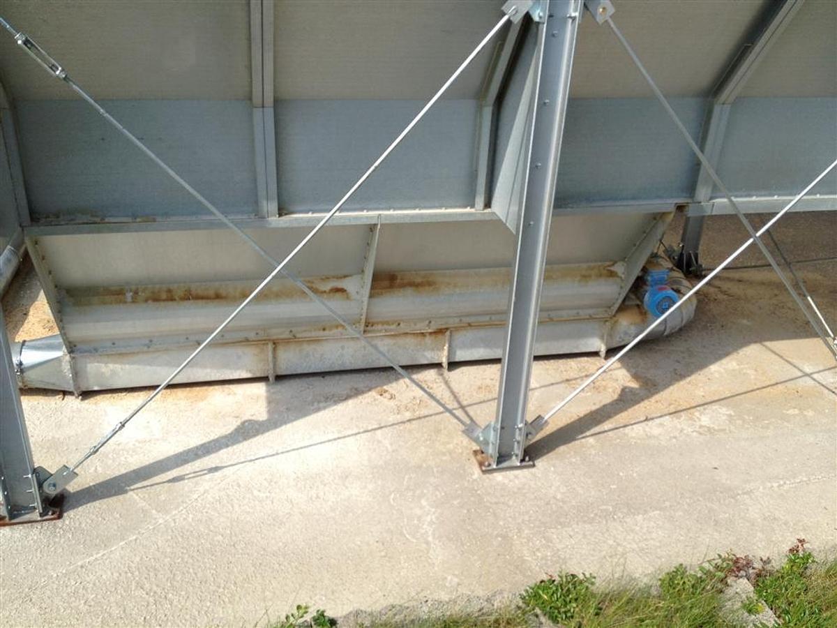 Used Extraction system Höcker Polytechnik 28,000 m³/h