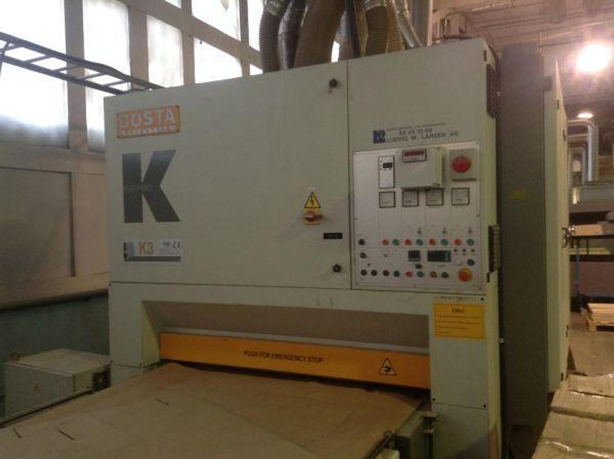 Used Breitbandschleifmaschine Heesemann MFA6, W/W