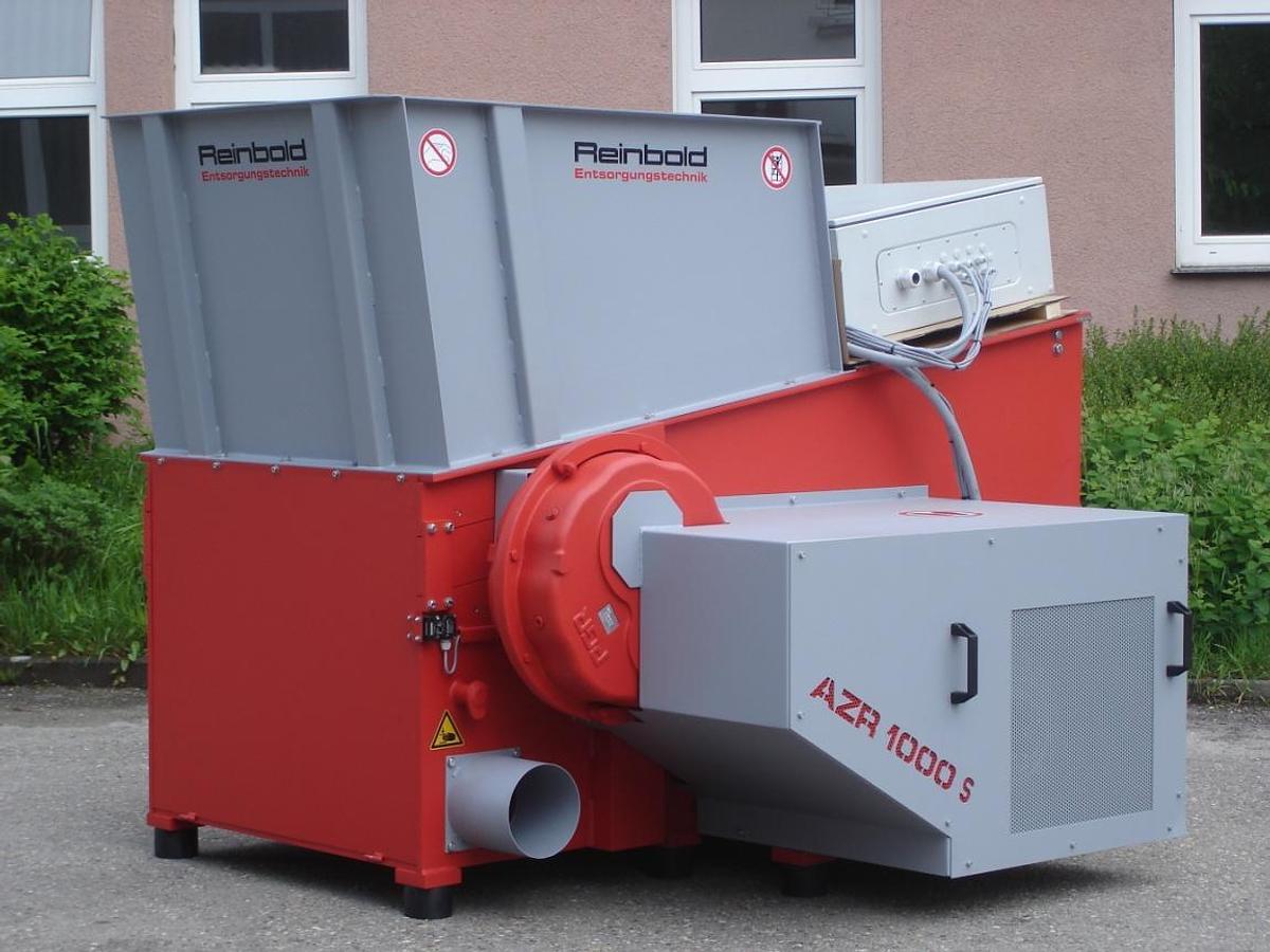 Waste wood shredder Reinbold AZR 1000 S, 30 kW