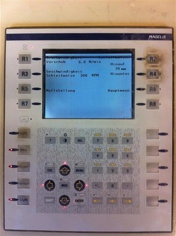 Used Brush sanding machine Unisanding 2 brushes