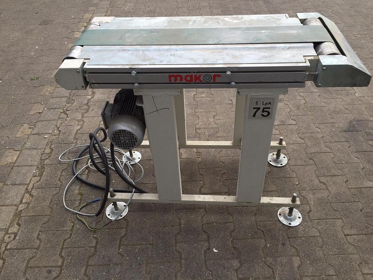 Used Gurtbandtransport Makor 150 x 1140 mm