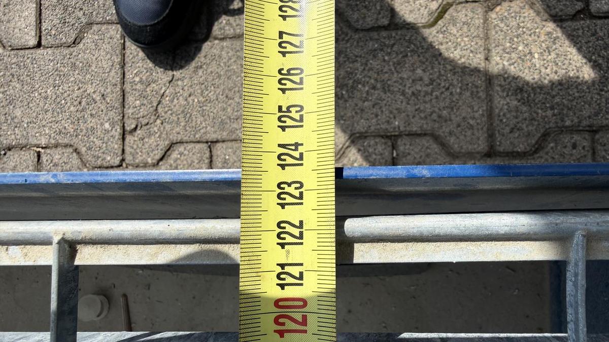 Gebraucht Auffangwanne Denios 205 Liter, mit Gitterrosten