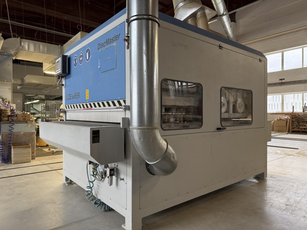 Gebraucht Bürstenschleifmaschine LÖWER DiscMaster 3DBB Touch