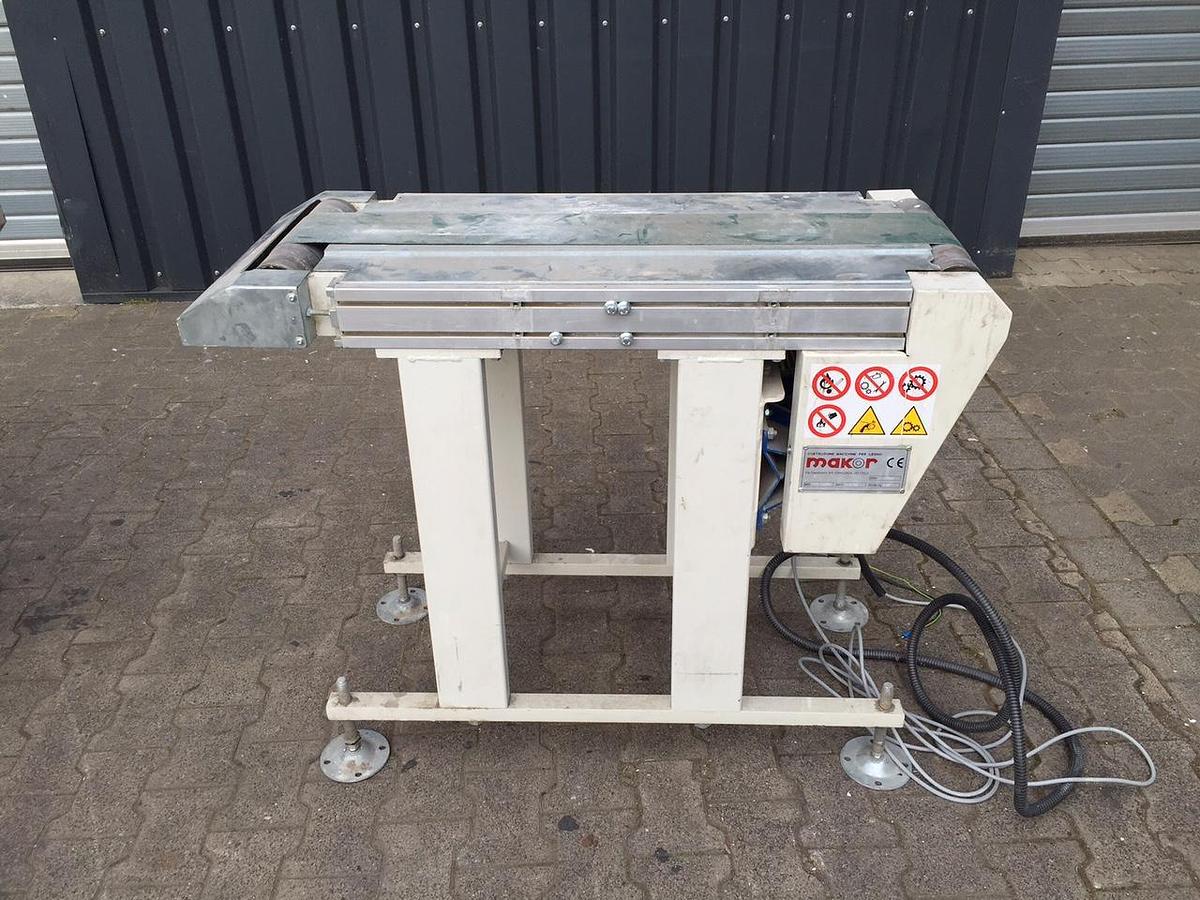 Used Gurtbandtransport Makor 150 x 1140 mm