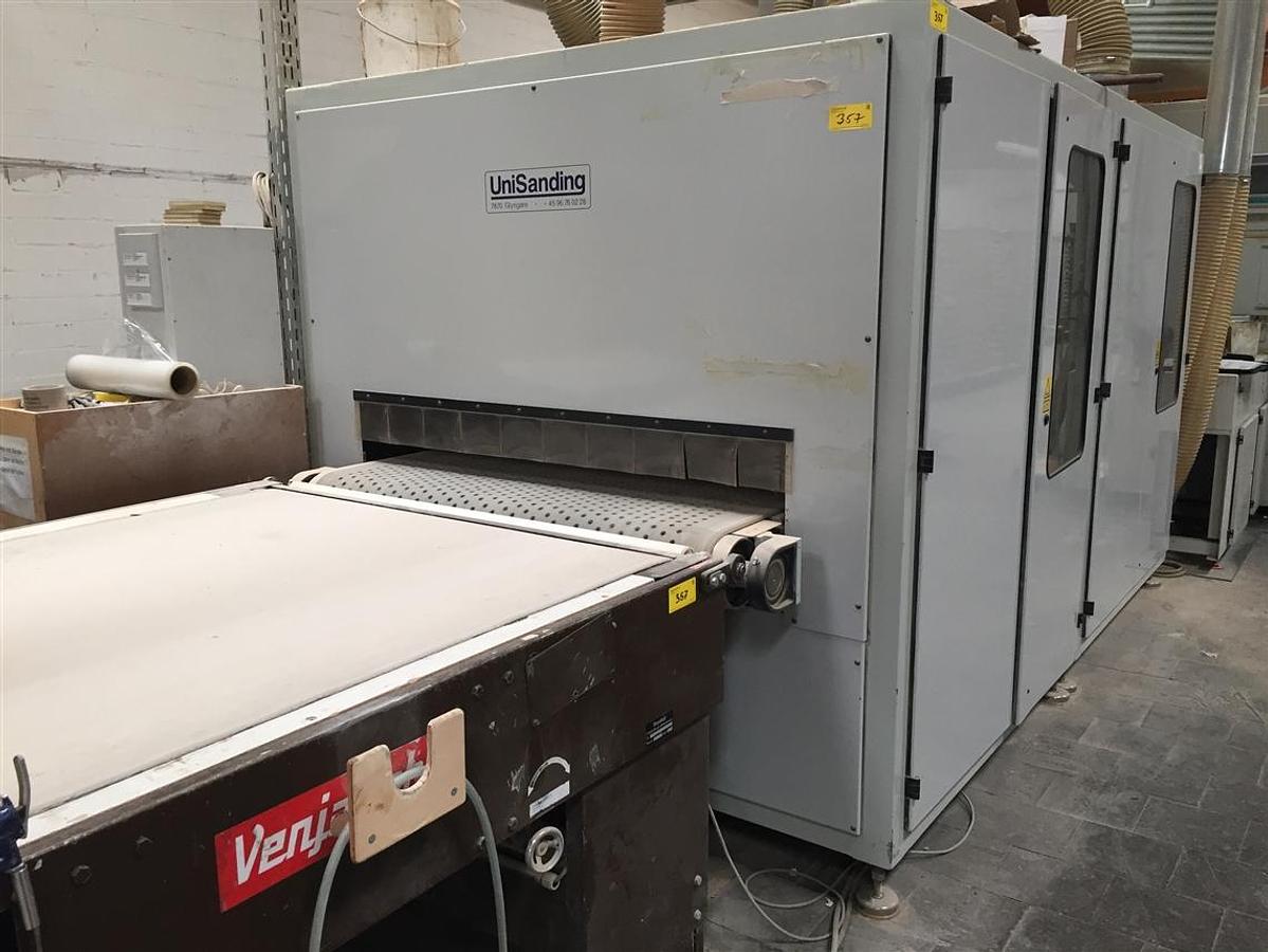 Used Brush sanding machine UniSanding 4 heads