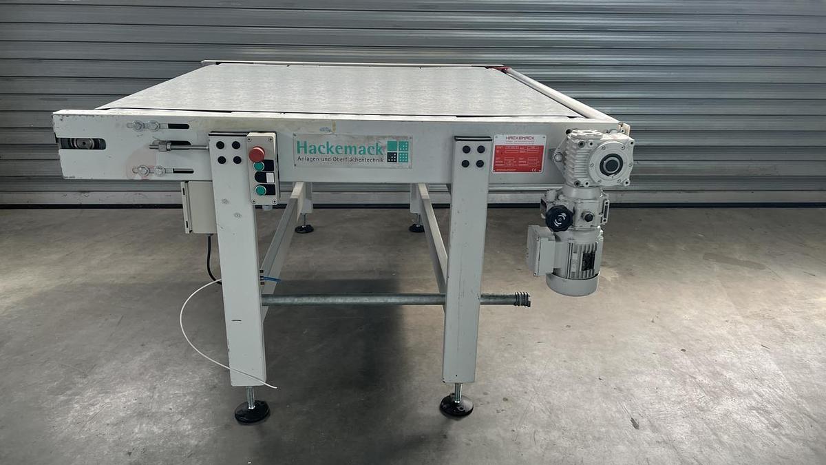 Gebraucht Gurtbandtransport, Hackemack, Länge 2.000mm