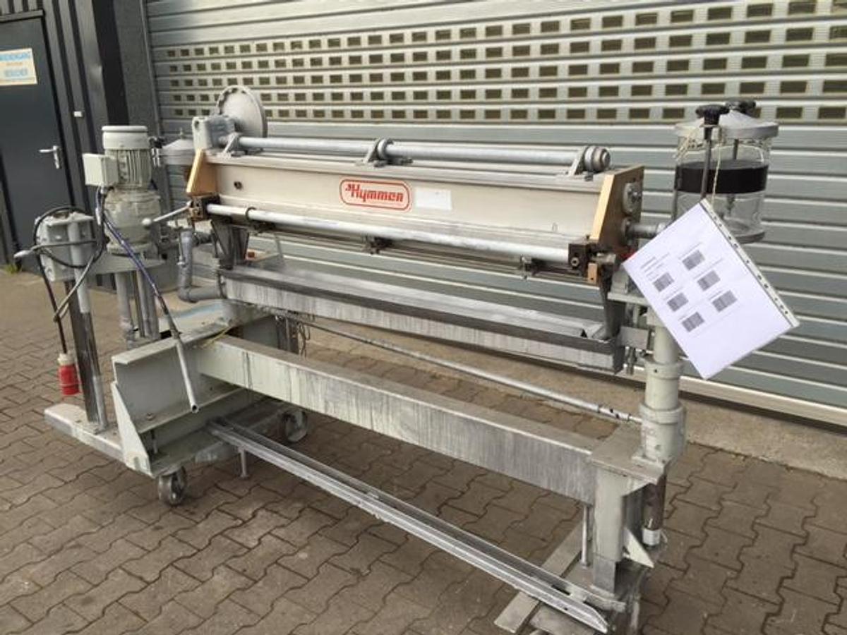 Used Lackgießmaschine Hymmen