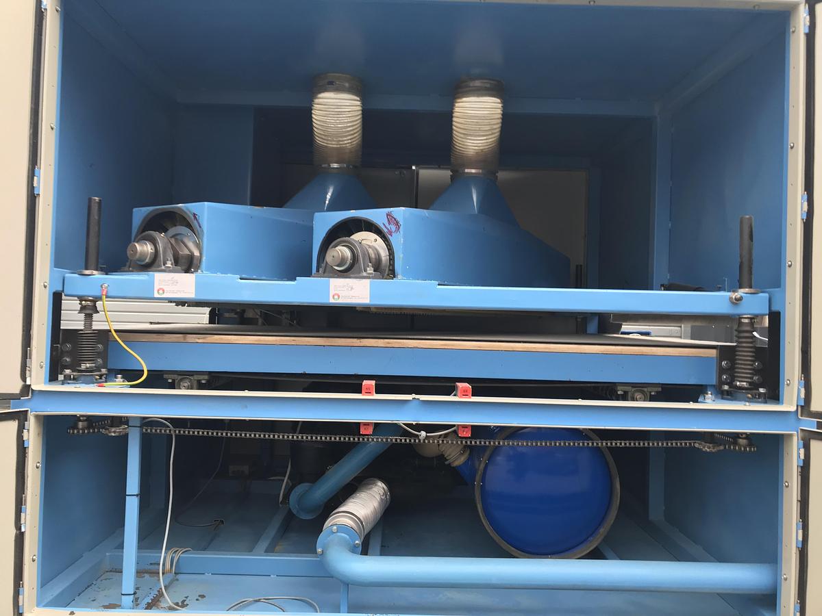 Gebraucht Bürstenschleifmaschine Wikoma SP-3-300/1800-30