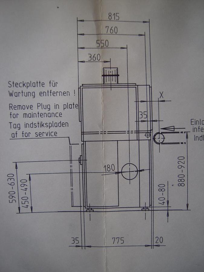 Used Dedusting machine Heesemann EM 4