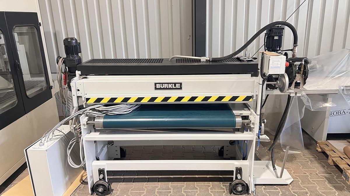 Used Roller coating machine Bürkle Typ. DAL-1