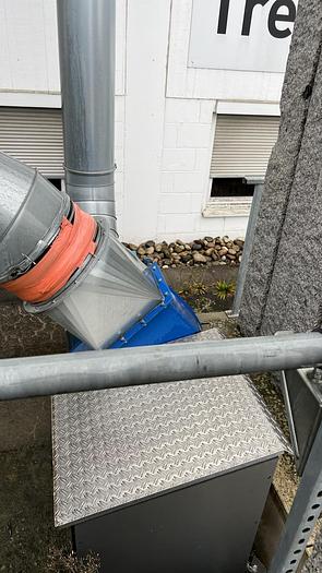 Used Nedermann stationary extraction unit, 152m², Ex. version