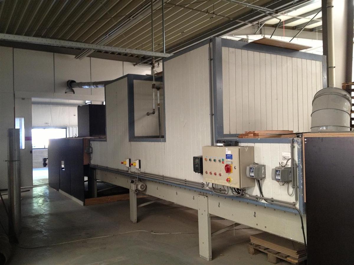 Used Düsentrockenkanal Soest Länge 9.000 mm, AB 1600 mm