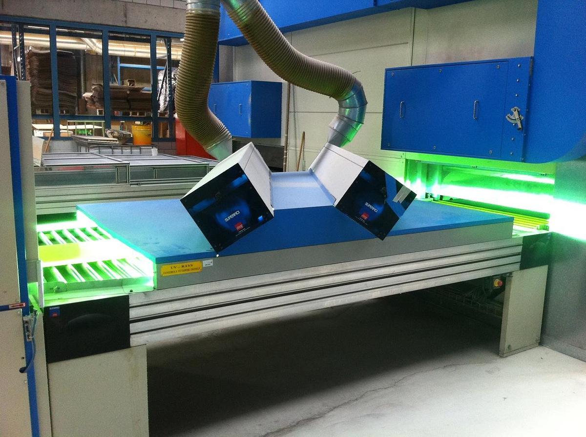 Used 3D UV-Trockenkanal Superfici