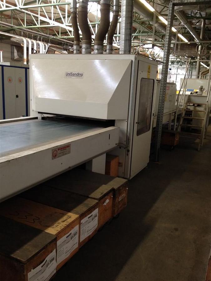 Used Bürstenschleifmaschine Unisanding 2 Bürsten