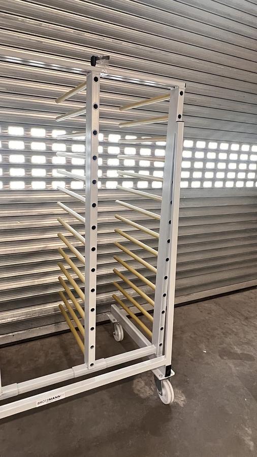 Lacktrockenwagen, schwere Ausführung, Länge 1.500m