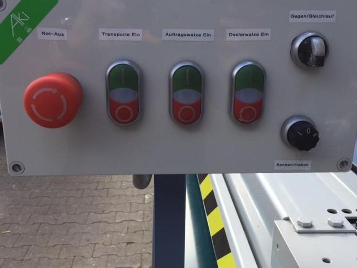 Used Roller coating machine Bürkle Typ. DAL-1