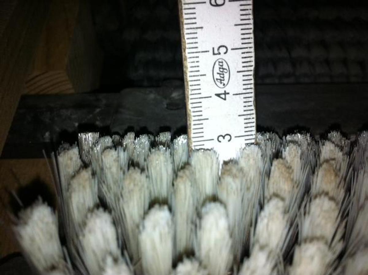 Used Distributor brushing machine Bürkle 4 brushes