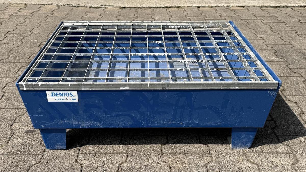 Gebraucht Auffangwanne Denios 65 Liter, mit Gitterrosten