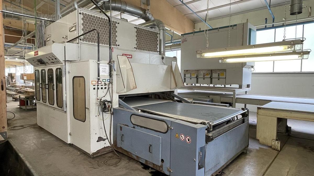 Used Spraying machine Venjakob HGS-Duo Ring squeegee