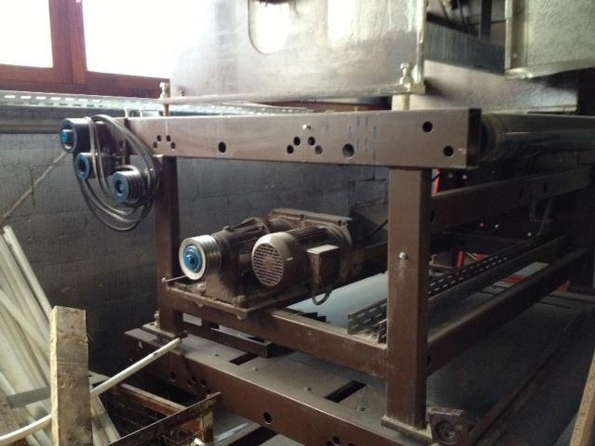 Used Lackgießmaschine Bürkle LZA 1 - 1400