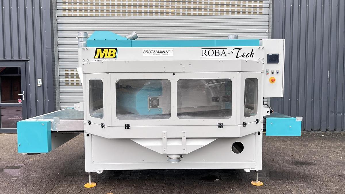 Used Bürstenschleifmaschine MB Roba Tech 1300