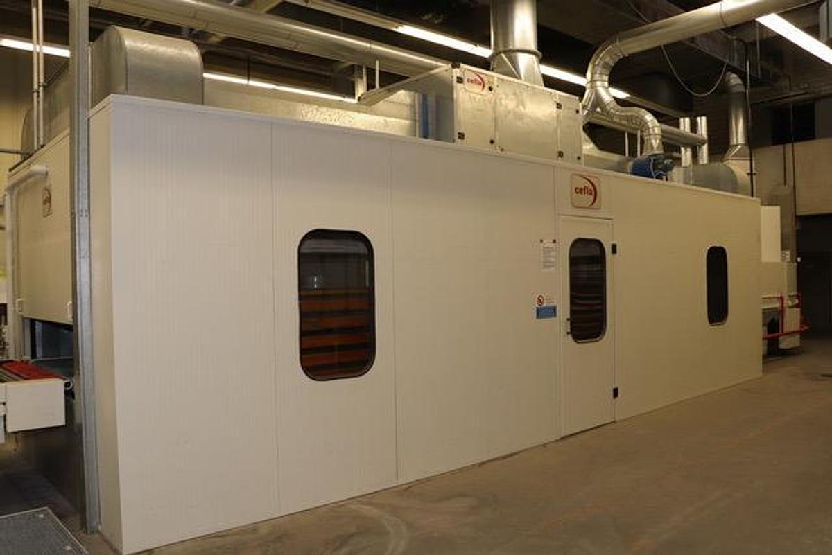 Used Shelf dryer Cefla FV, 5 shelves