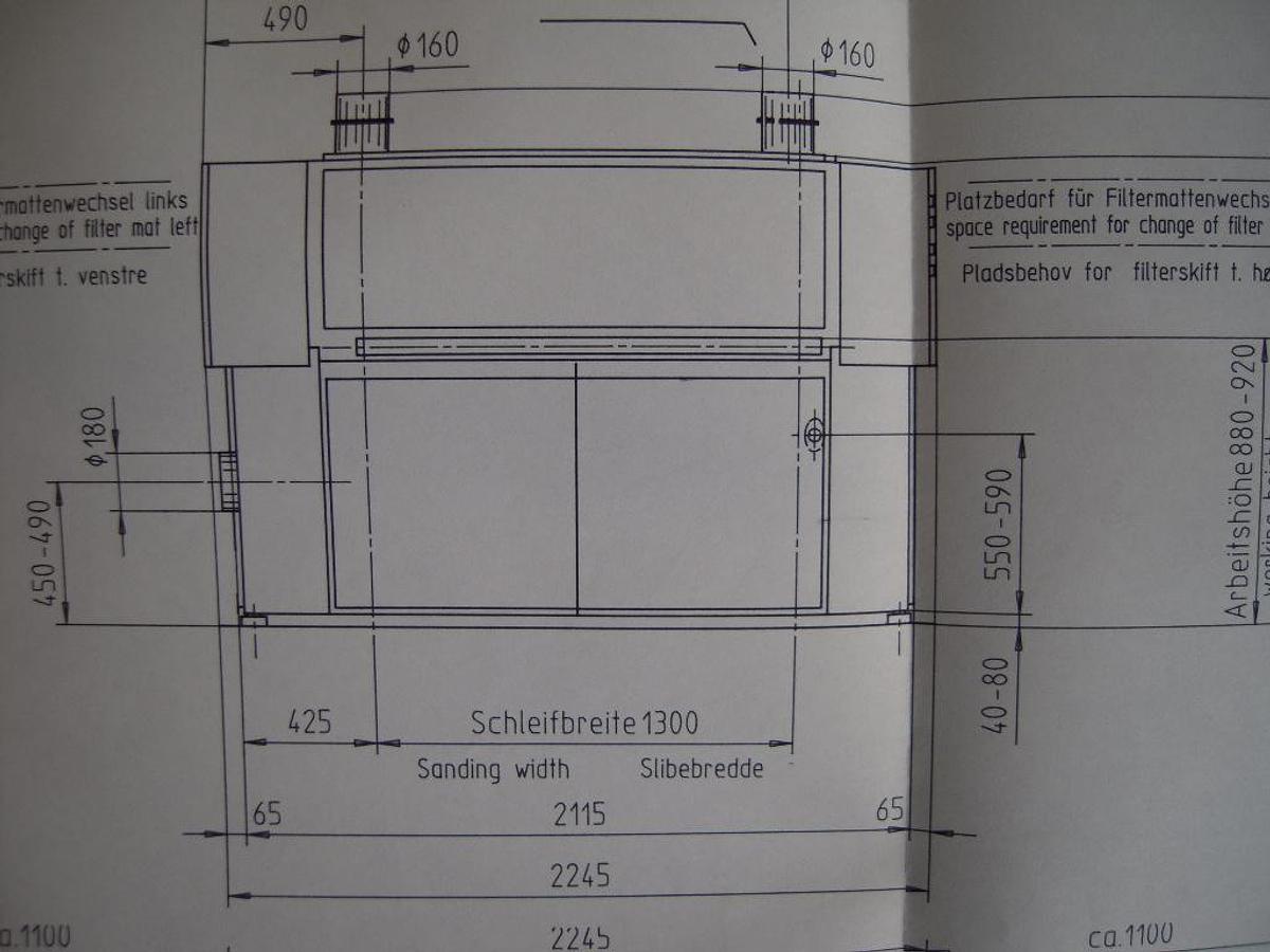 Used Entstaubungsmaschine Heesemann EA 2 R