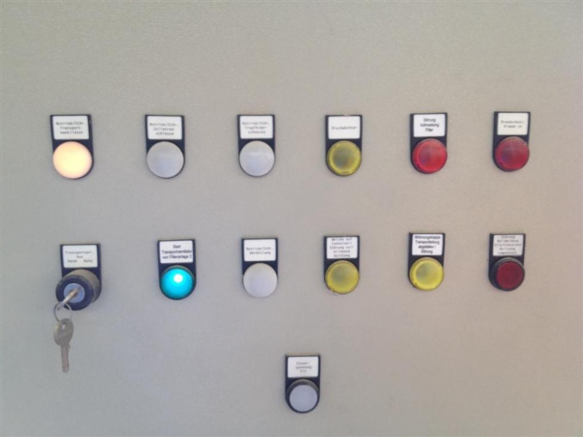 Used Extraction system Höcker Polytechnik 28,000 m³/h