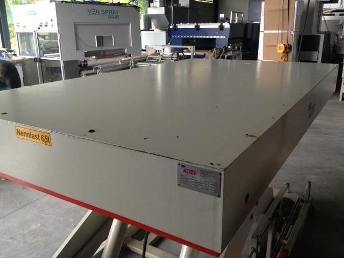 Used Hebebühne ALTEK  2650 x 1500 mm, 6500 kg
