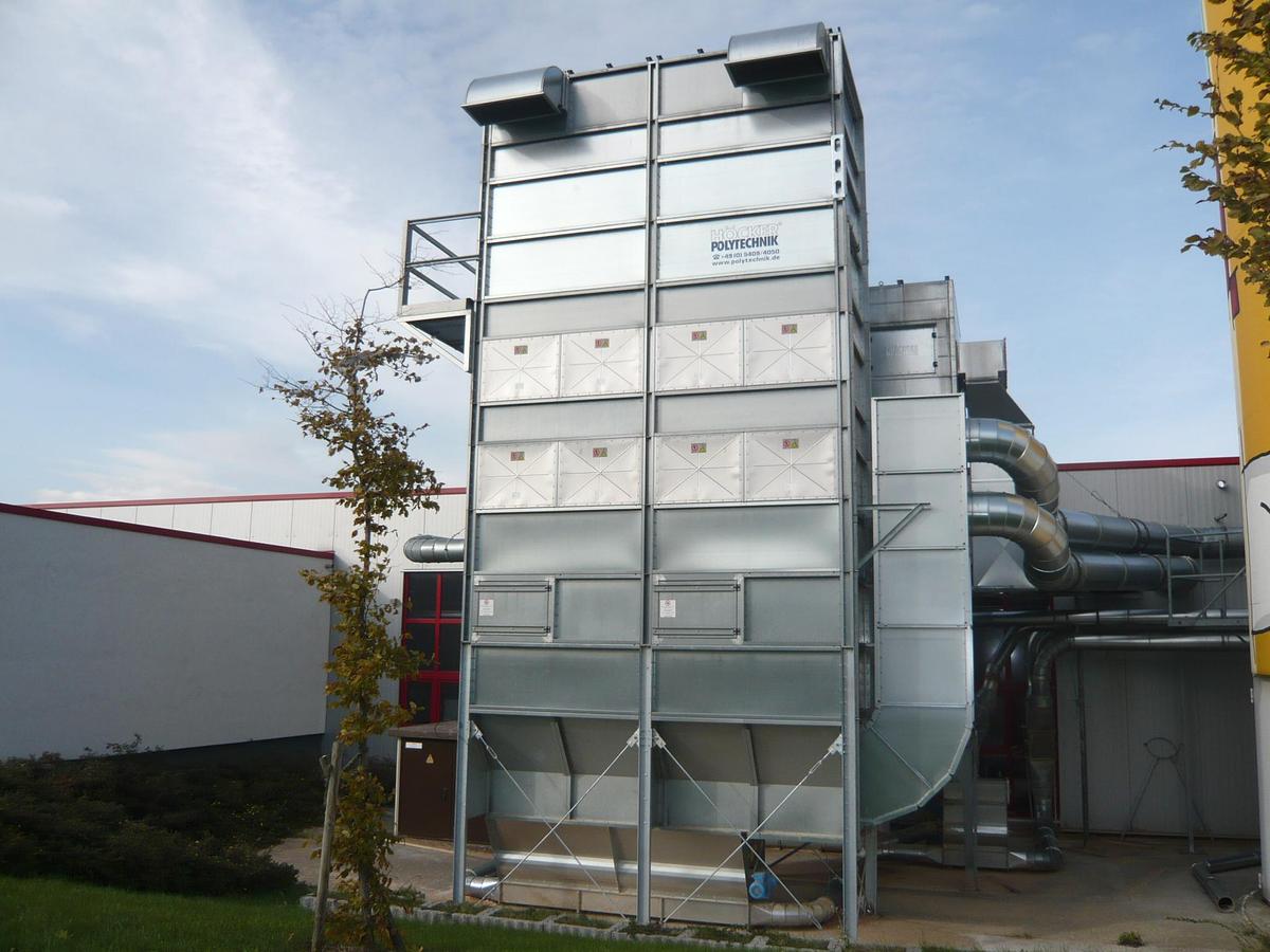 Used Absauganlage Höcker Polytechnik 28.000 m³/h