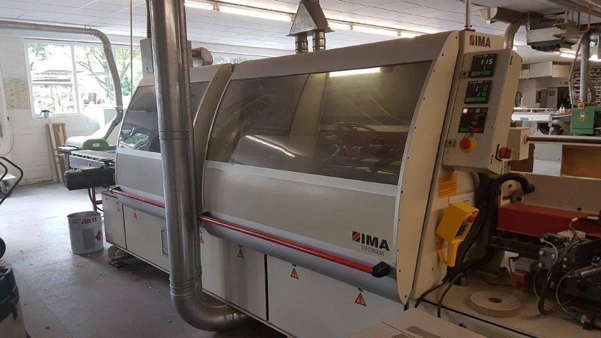 Used Kantenanleimmaschine IMA COMPACT 5620F/Rückführung