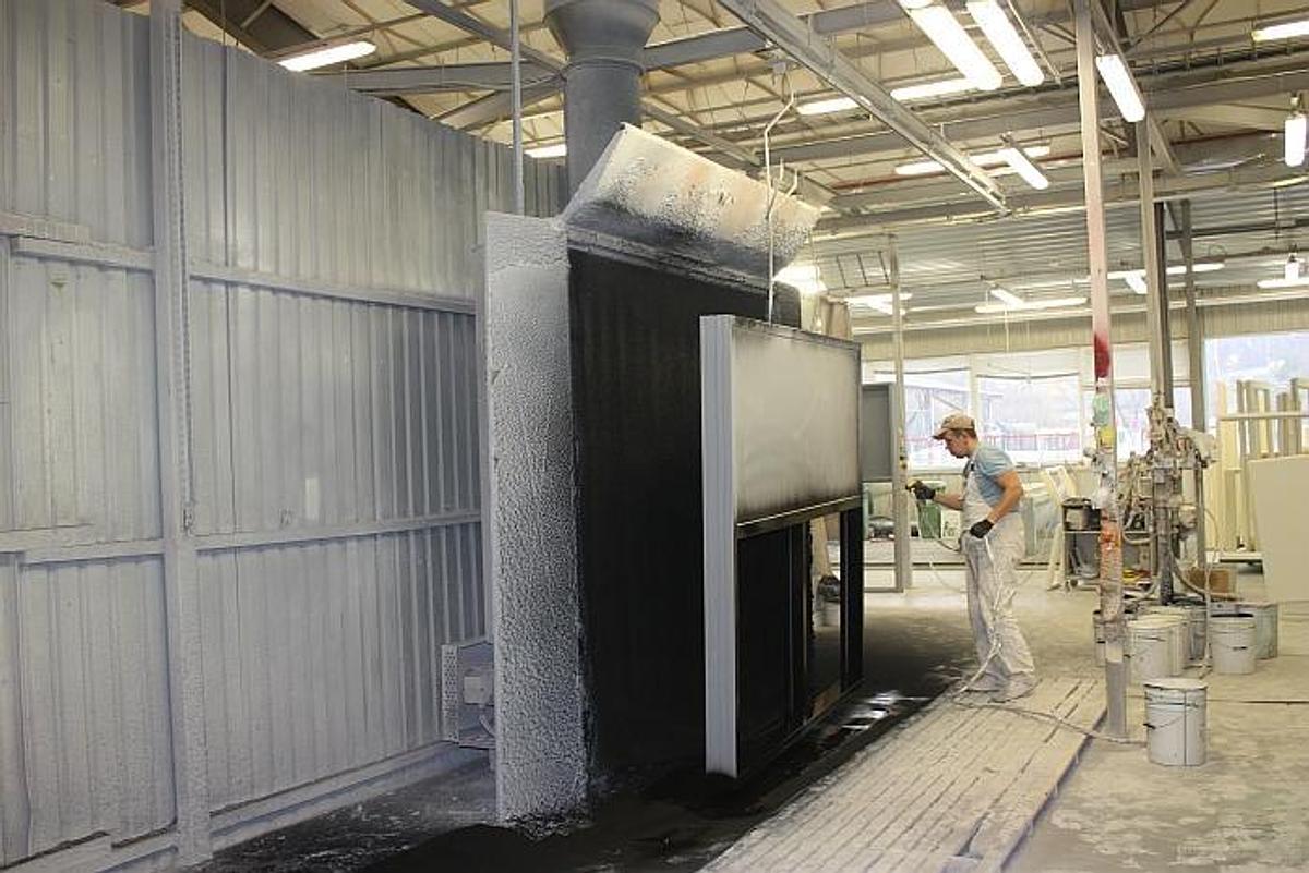Used Fenster Lackieranlage