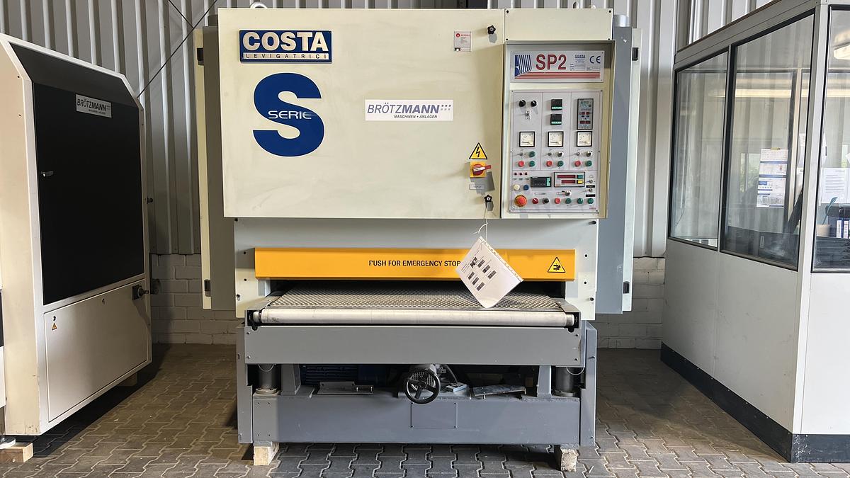 Used Breitbandschleifmaschine ,COSTA S3, CTT 1350