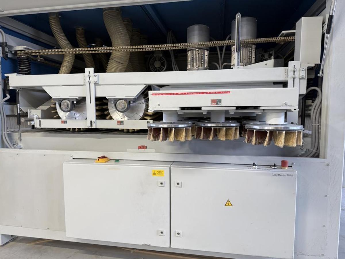 Gebraucht Bürstenschleifmaschine LÖWER DiscMaster 3DBB Touch