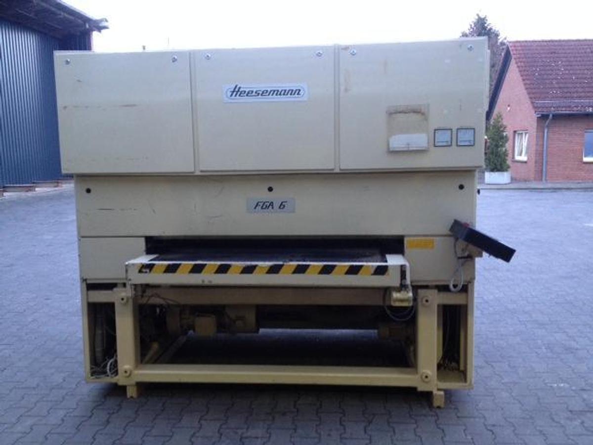 Used Strukturiermaschine Heesemann FGA mit 2+1 Bürsten