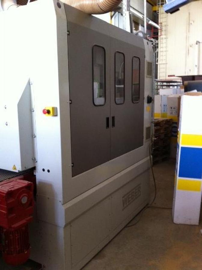 Gebraucht Breitbandschleifmaschine WEBER KSF 1350  W/W