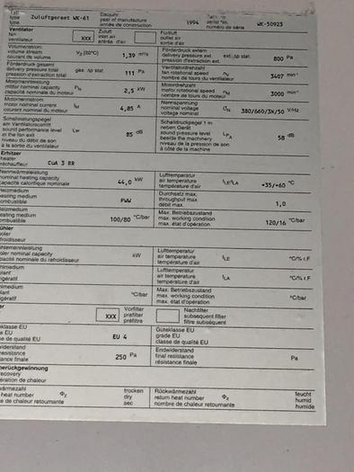 Used Purkštukų džiovintuvas Venjakob 3000/8000