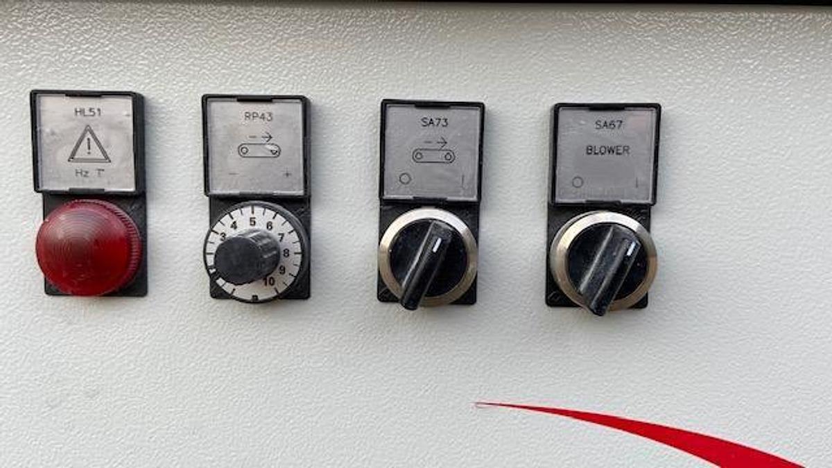 Used Entstaubung Cefla mit Gurtbandtransport