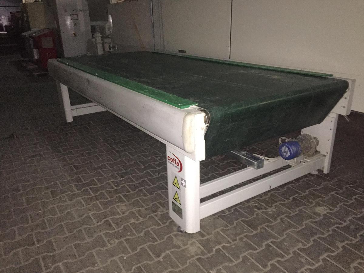 Used Belt conveyor Cefla TNS 3500/2V/CT