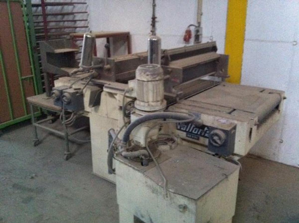 Used Lacquer casting machine Elmag Superfici / Valtorta