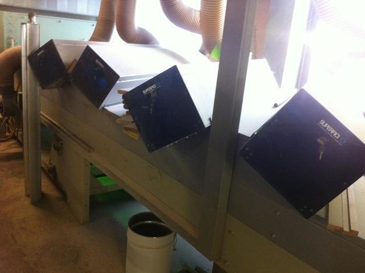 Used 3D UV-Trockenkanal Superfici 4 + 1 Röhren