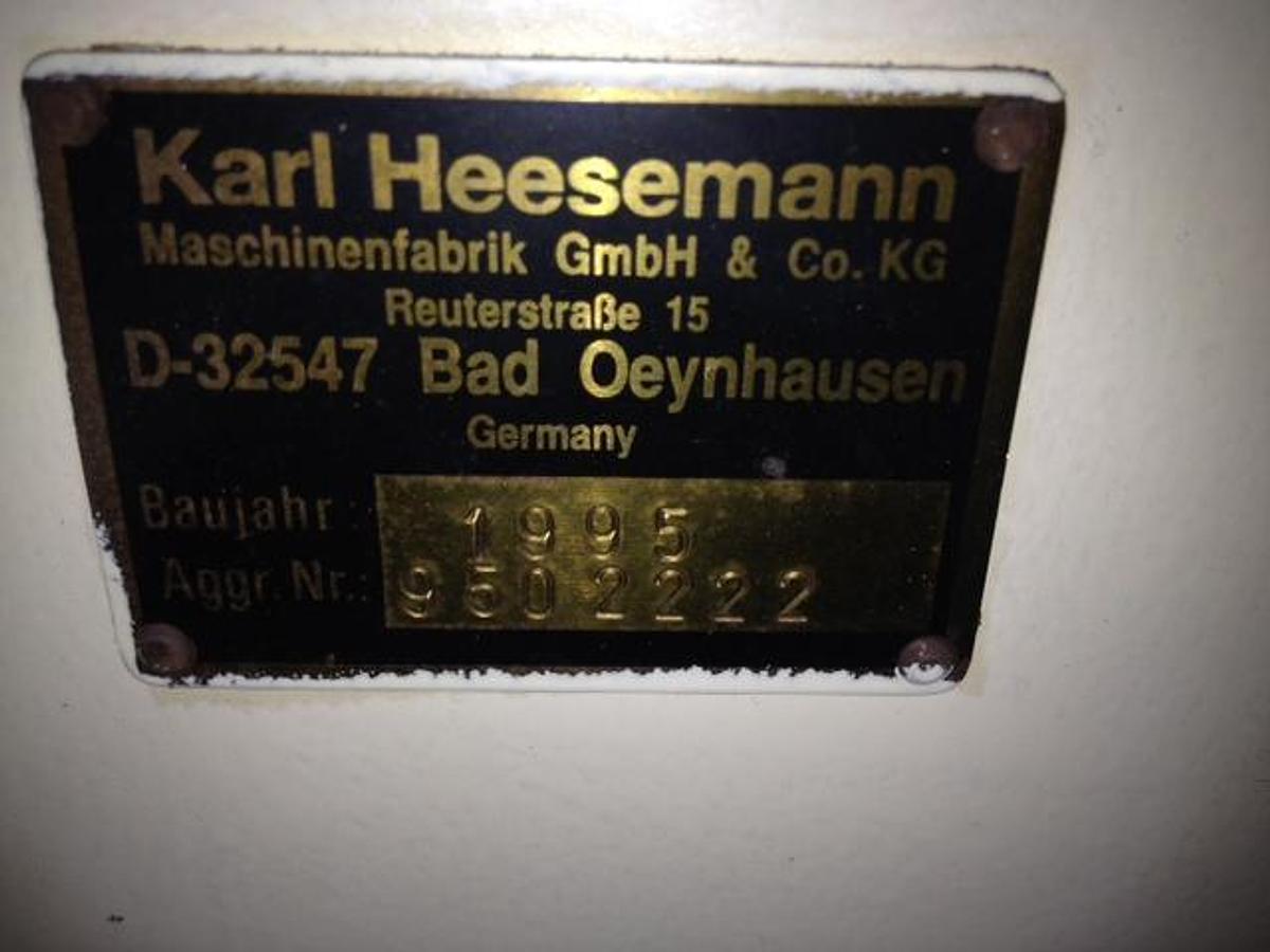 Used Entstaubungsmaschine Heesemann EA 2